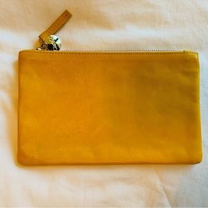 Clare V. Wallet Clutch In Yellow
